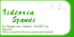 viktoria szandi business card